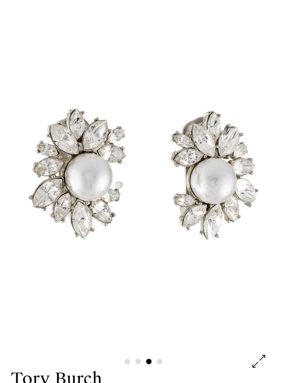 Tory Burch w late Kenneth Jay Lane COLLECTORS EARRINGS 🔥 INVESTMENTS 🔥🔥🔥